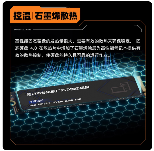 依正ssd适用于拯救者固态硬盘1t2tr9000pry700