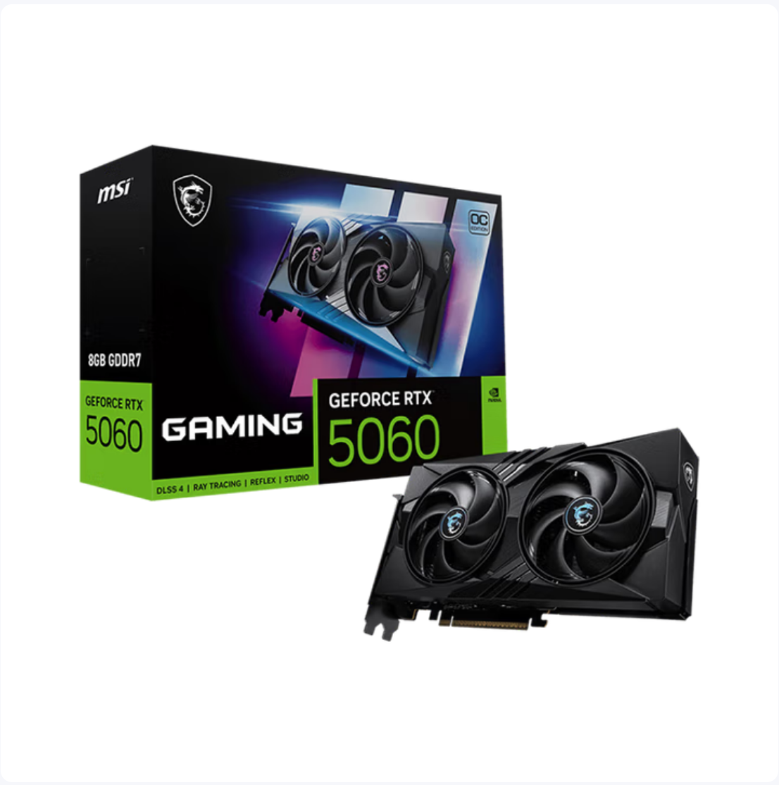 微星(MSI)魔龙 GeForce RTX 5060 8G 微星(MSI)魔龙 GeForce RTX 5060 8G