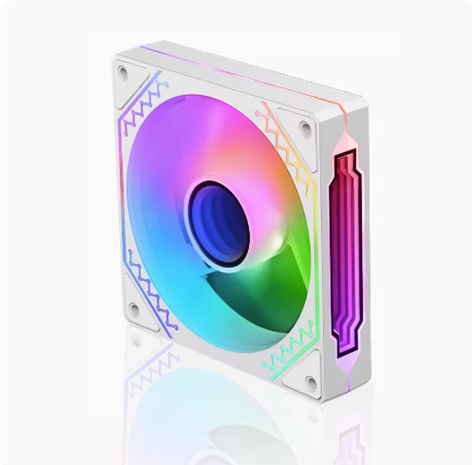 全新12CM机箱风扇pro电脑散热5v3针同步pwm温控棱镜 全新12CM机箱风扇pro电脑散热5v3针同步pwm温控棱镜